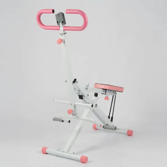 Squat machine indoor exercise rowing machine
