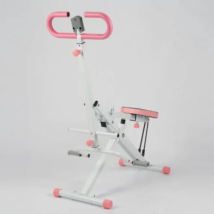 Squat machine indoor exercise rowing machine