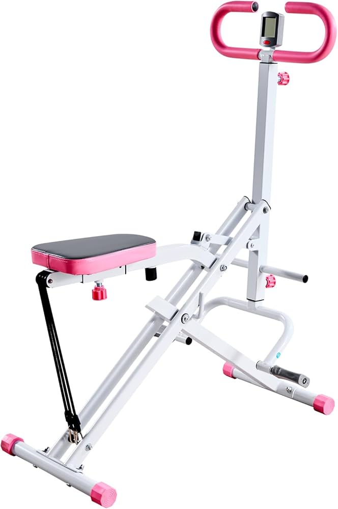 Squat machine indoor exercise rowing machine
