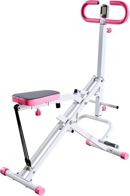 Squat machine indoor exercise rowing machine