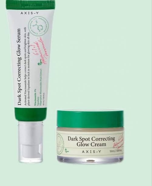 Axis-Y Combo ( Dark Spot Correcting Glow Serum 50mL + Dark Spot Correcting Glow Cream 50mL)