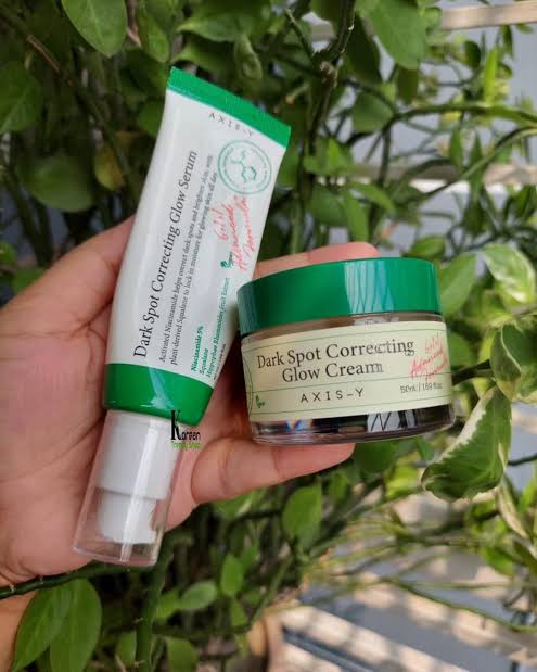 Axis-Y Combo ( Dark Spot Correcting Glow Serum 50mL + Dark Spot Correcting Glow Cream 50mL)